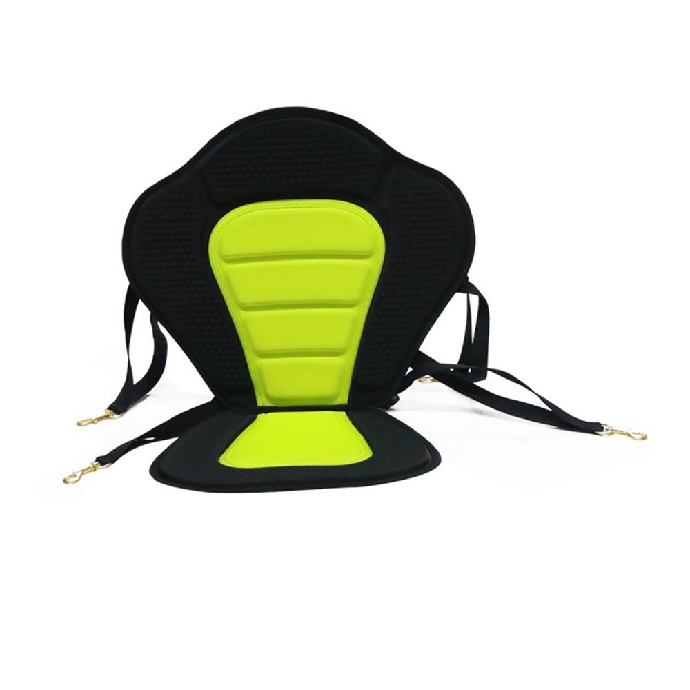 Surfing & Boating |  Kayak Seat Paddle Board Seat with Back Support Waterproof Padded Kayak Seat and Backrest with Adjustable Straps for Kayaking and Fishing Surfing & Boating Green