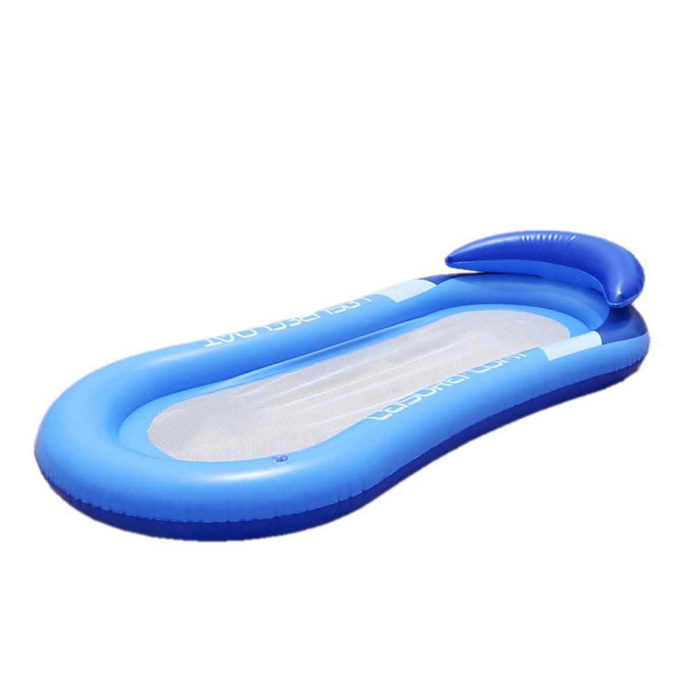 Surfing & Boating |  Portable Inflatable Hammock Floatings Bed for Summer Outdoor Swimming Pool Water Pool Party Beach Surfing & Boating Blue