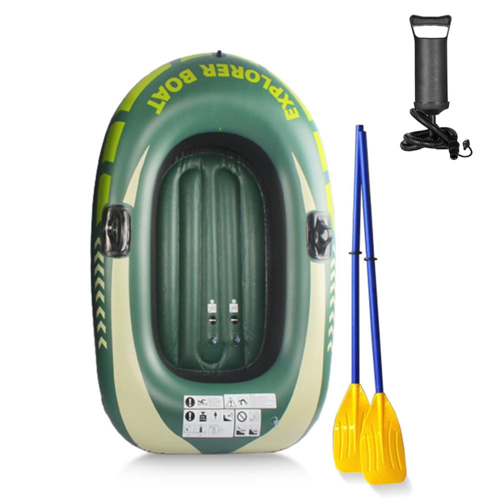 Surfing & Boating |  Single Person Thickened Inflatable Boat Canoe Fishing Boat Portable PVC Kayak with Pump Surfing & Boating Surfing & Boating