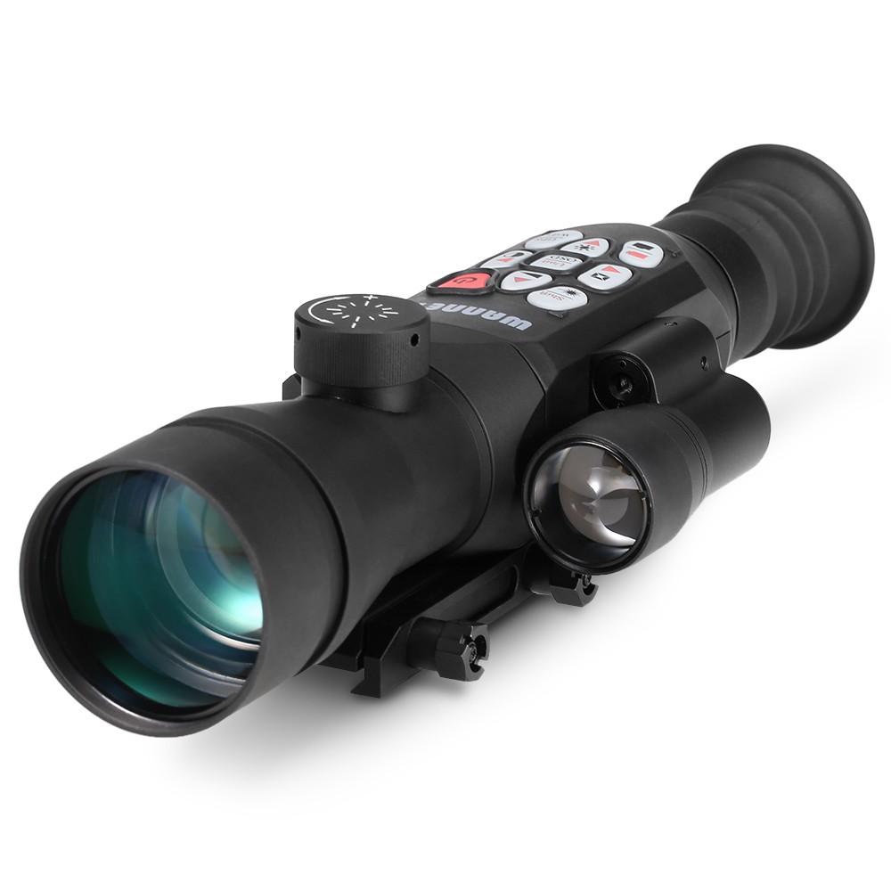 Telescope & Binoculars |  WANNEY Shimmer Full Color Wifi GPS Night Vision Telescope Monocular Vision Scope, 1080p Video Photo, 280M Visual Distance, 2X Digital Zoom & 3.9X Optical Amplification, Ballistic Compute Camping & Hiking Telescope & Binoculars