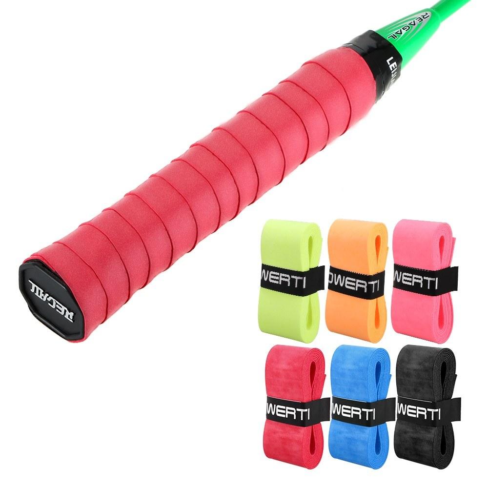 Tennis & Equipment |  6Pcs Mixed Color Tennis Racket Grips Anti-skid Ball Games Mixed S (Black/ Blue/ Orange/ Pink/ Red/ Yellow)