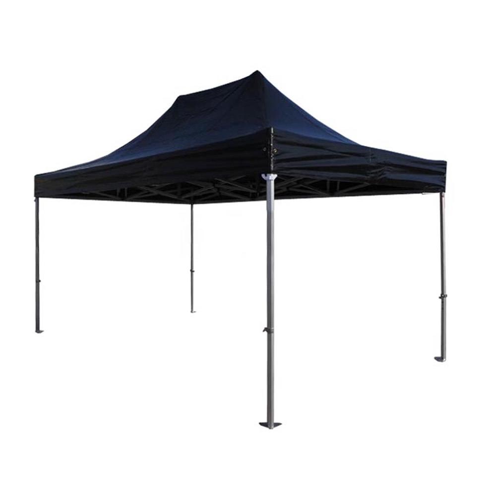 Tent Accessories |  Black Aluminium Tube 5m High Folding Tent  3 * 4m 50mm Camping & Hiking Black