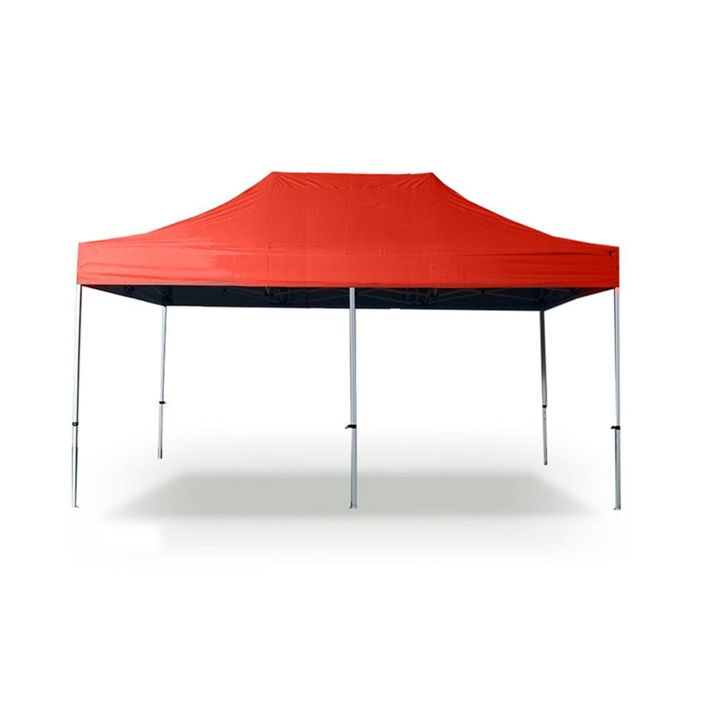 Tent Accessories |  Polyester 300g/m2 PVC Coated Folding Tent 32mm 3 * 6m Tube Red Camping & Hiking Tent Accessories