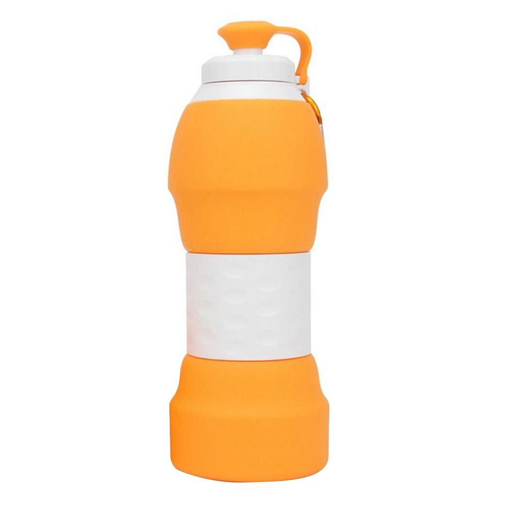 Water Bottles |  580ml Portable Collapsible Cup Cycling Blue/ Grey/ Green/ Coffee/ Red/ Orange/ Purple