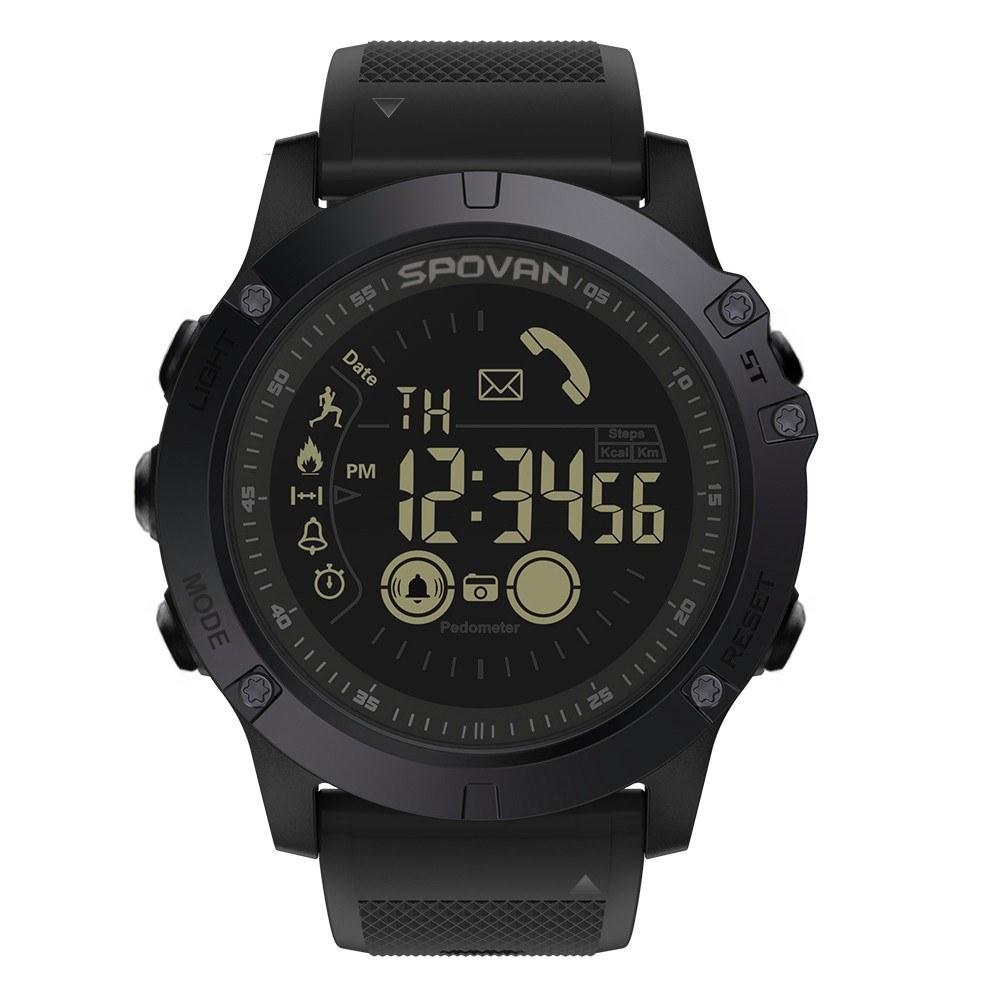 Wearable Sports Electronics |  Spovan Outdoor Digital Smart Waterproof Sport Watch Sports & Body Building Wearable Sports Electronics