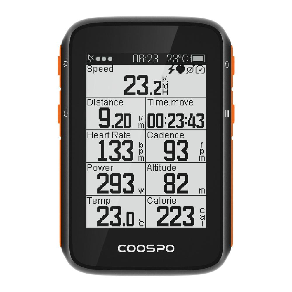 Bike Computer |  COOSPO BC200 Wireless Bike Computer Waterproof Bicycle GPS Computer with Auto Backlight LCD Screen BT Speedometer Odometer for Road Bike MTB Bike Computer Bike Computer