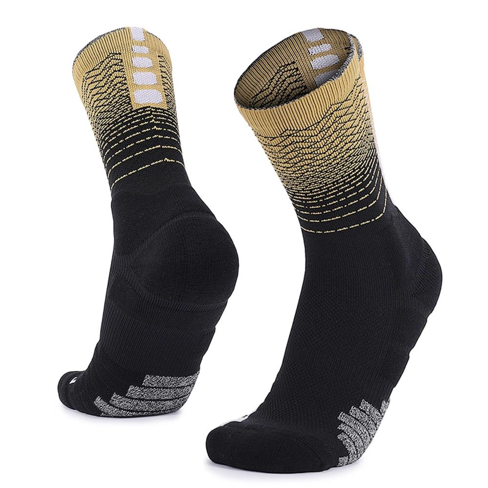 Others |  Basketball Socks Men Women Breathable Football Socks Sports Socks Cushioned Athletic Socks Others Gold&Black / White&Blue / Pink&Blue / White&Green / Pink&Green / Gold&White