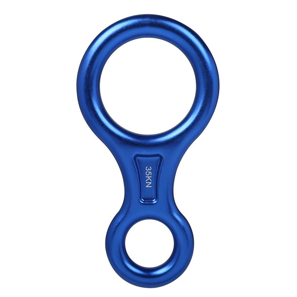 Outdoor Tools |  Climb Figure 8 Descender Camping & Hiking Blue/Black/Orange/Red/Yellow/Silver/Grey