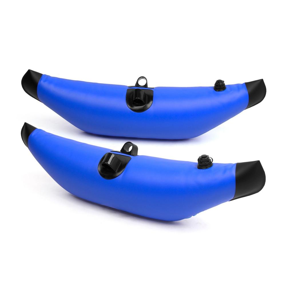 Surfing & Boating |  2pcs Kayak PVC Inflatable Outrigger Float Kayak Boat Fishing Standing Float Stabilizer Surfing & Boating Blue / Yellow