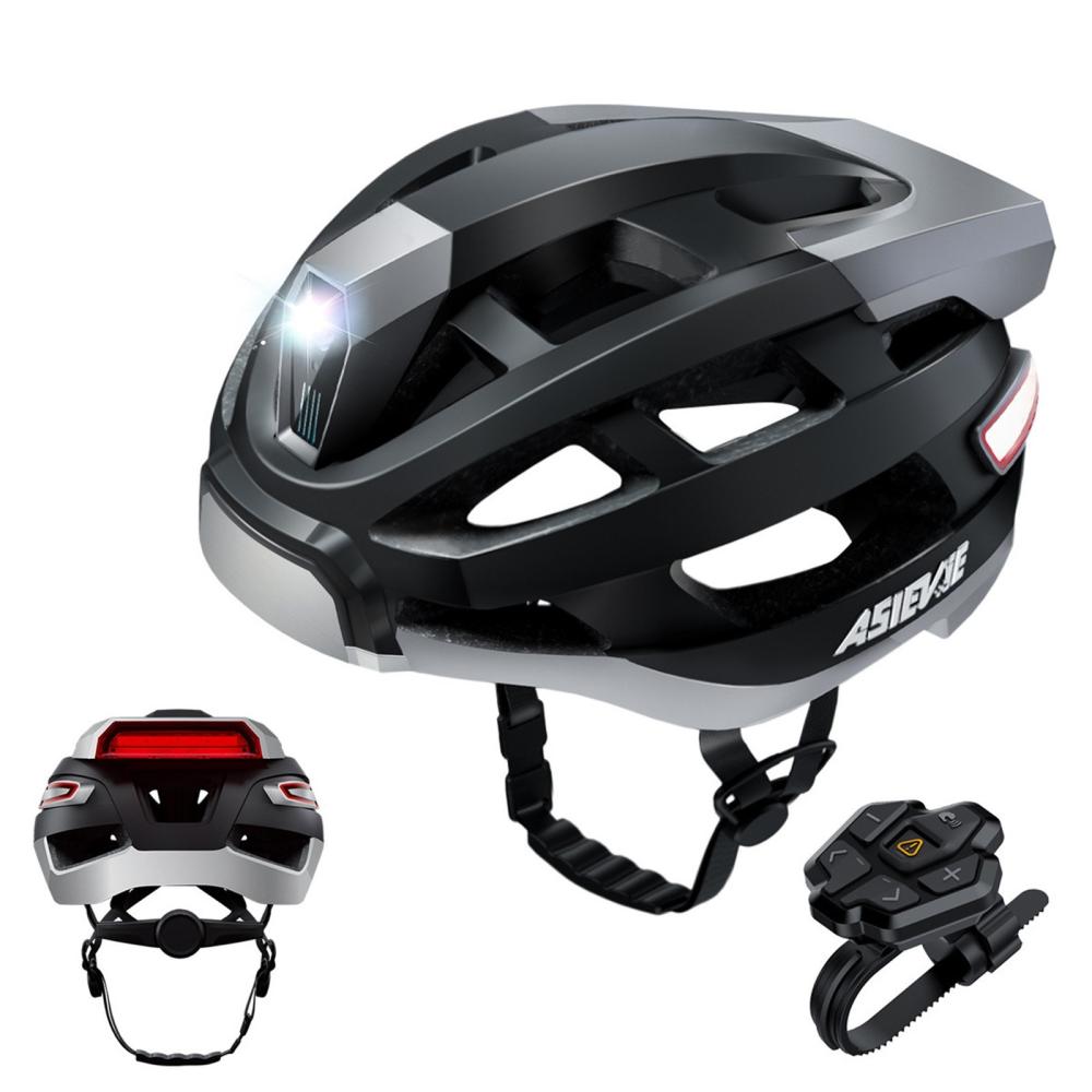 Bike Helmets |  ASIEVIE Bike Smart Cycling Helmet with Headlight Tail Light SOS Emergency Alert and Wireless Earphone Bike Helmets Bike Helmets