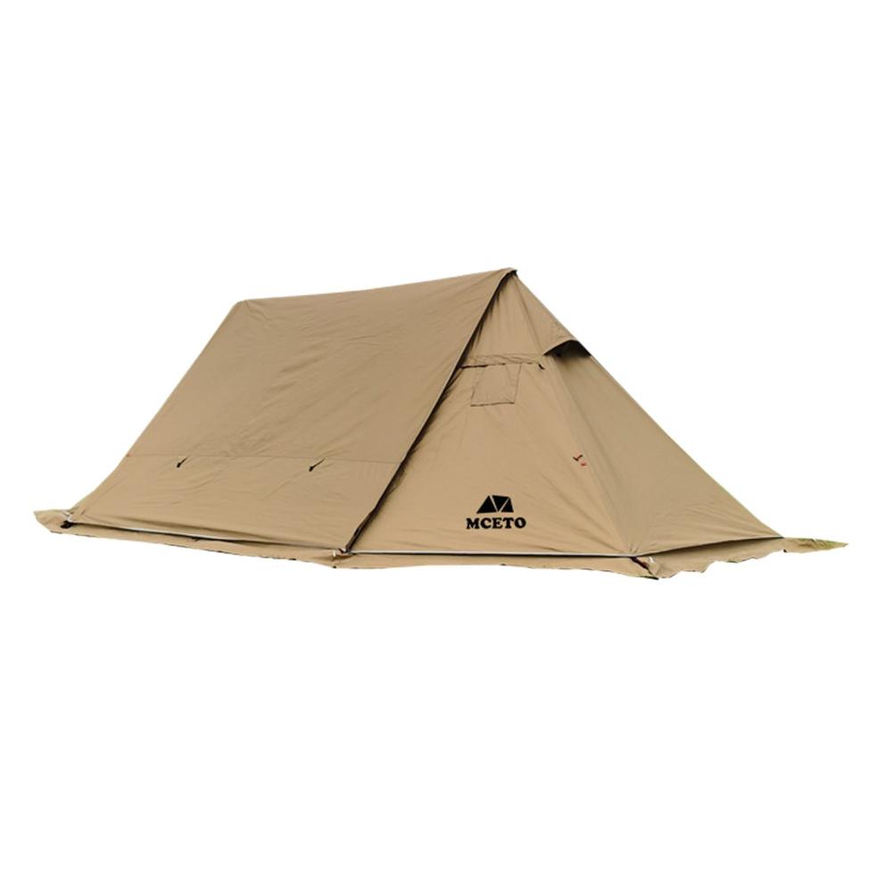 Tents |  MCETO Outdoor Windproof Camp Tent with Stove Jack 4 Season Tent Sun Shelter for Family Camping Hunting Fishing Camping & Hiking Tents